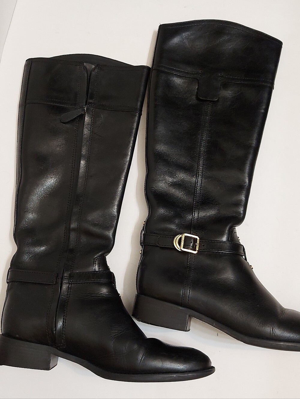 ​Tory Burch Black Leather Boots Classic and chic black leather